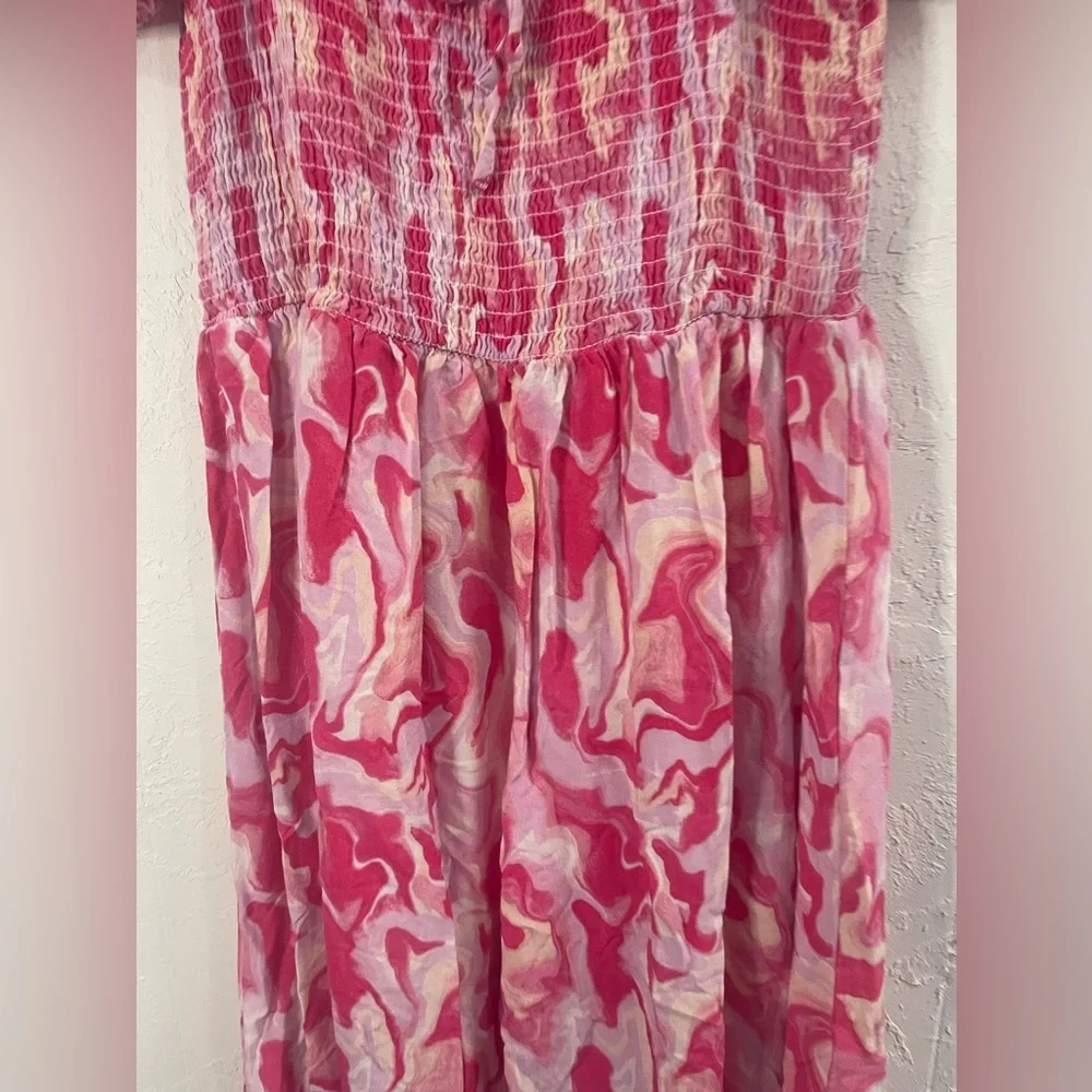 Marble print maxi dress - Picture 4 of 4